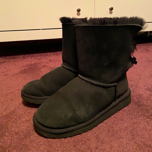 UGG Other - Black Bailey Bow Ugg’s!